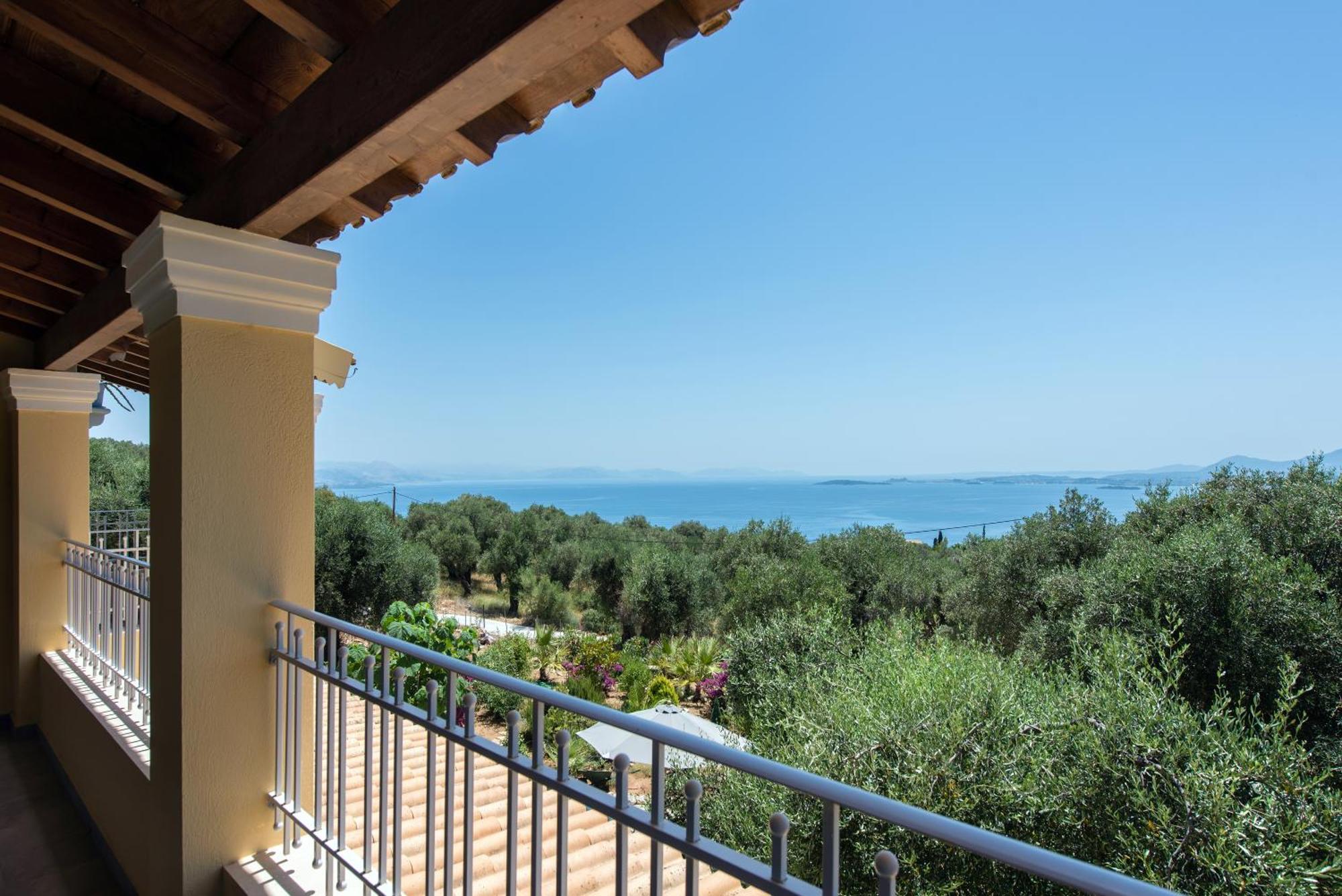 הוילה Spartylas Terra Rossa By Konnect, Views To Ionian Sea מראה חיצוני תמונה
